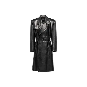 PRADA Trench Coats Men Black