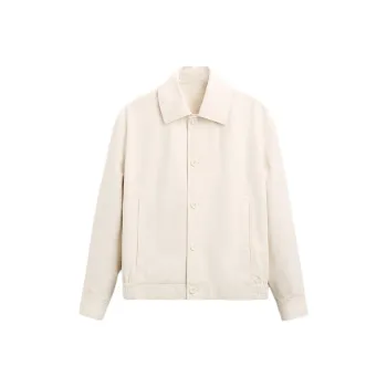 ZARA Jackets & Coats Men's Raw White