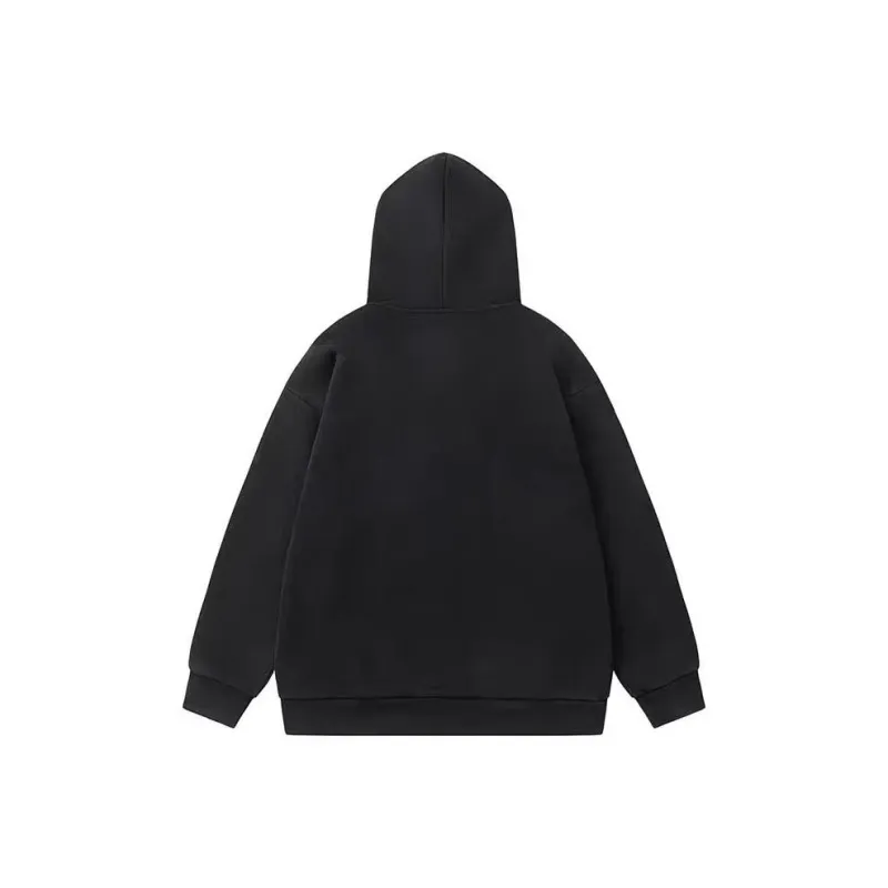 TESTUNG Fashion Versatile Sweatshirt Unisex Classic Black-4