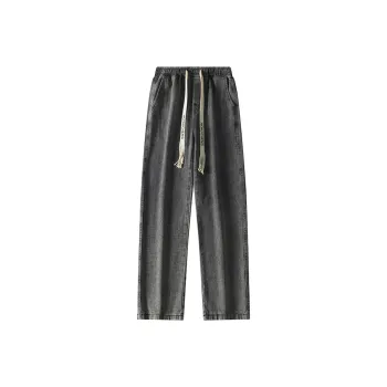HCHUICHENG Jeans Spring Unisex Black
