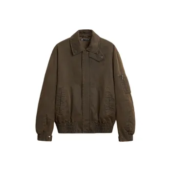 ZARA Jackets Men Brown