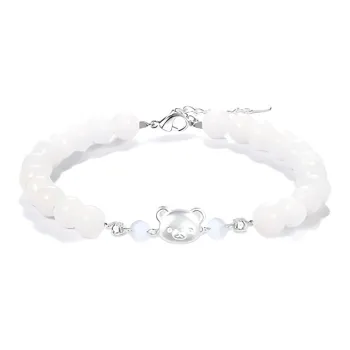 Muyan White Jade Bodhi Bracelets Women's