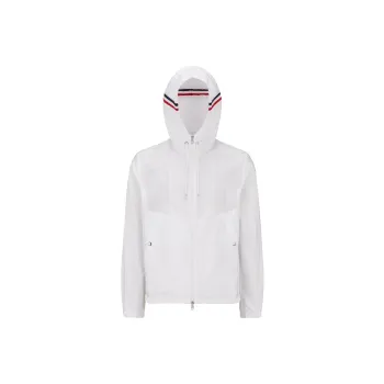 Moncler SS24 Jackets Coats Men's Natural White