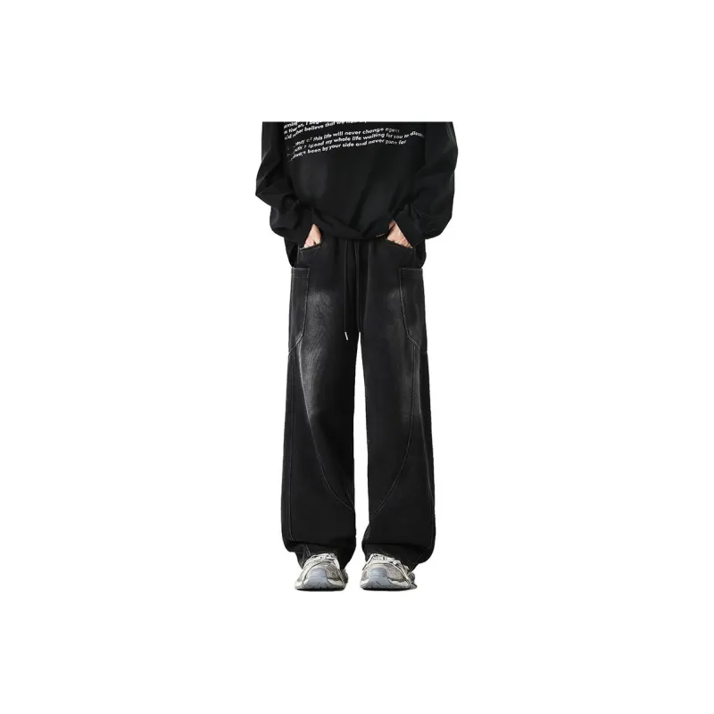 AMBER LIGHT Jeans Unisex Black-0