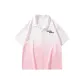 White Pink (Short-Sleeved Shirt Style)