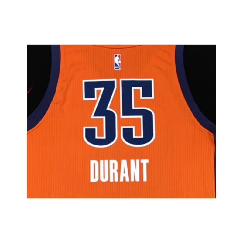 Adidas x NBA Oklahoma Thunder KD Basketball Jerseys Men's Red-3