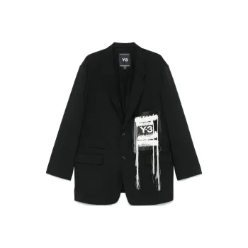 Y 3 Free Shipping With AdiClub Y 3 Sport Uniform Patch Blazer