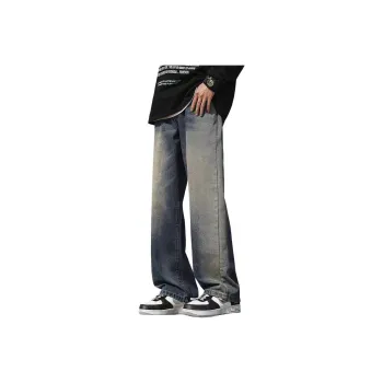 NOME Luxury Streetwear Trendy Wide Leg Pants Unisex