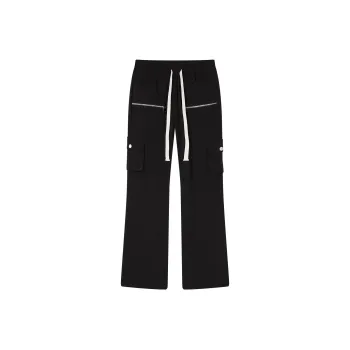 PASET Casual Pants Unisex Black