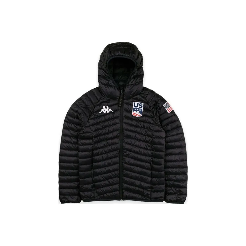 Kappa 6Cento 660 US Ski Jacket Jackets Coats Men's Black-0