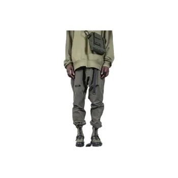 ISO.POETISM SS22 Jogger Casual Pants Men's Green