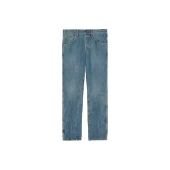 GUCCI Jeans Men Blue