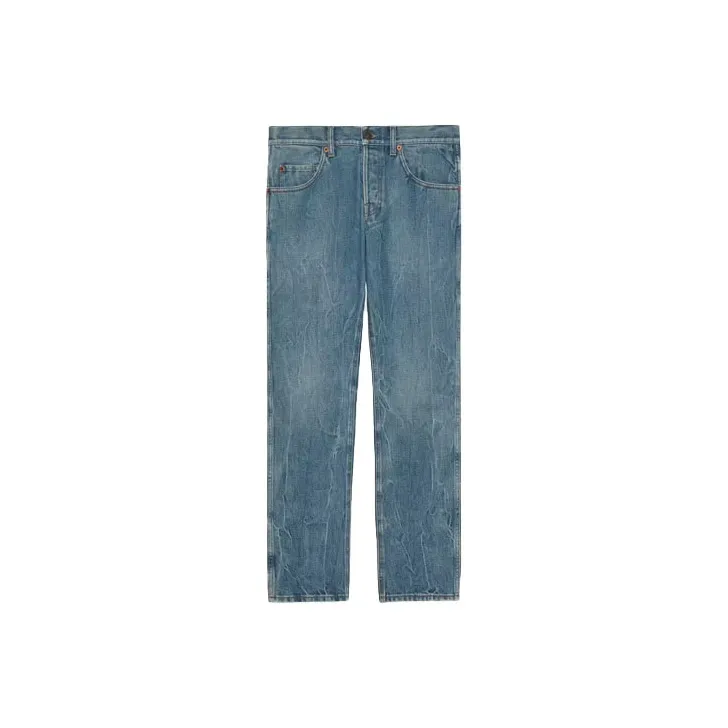 GUCCI Jeans Men Blue-0
