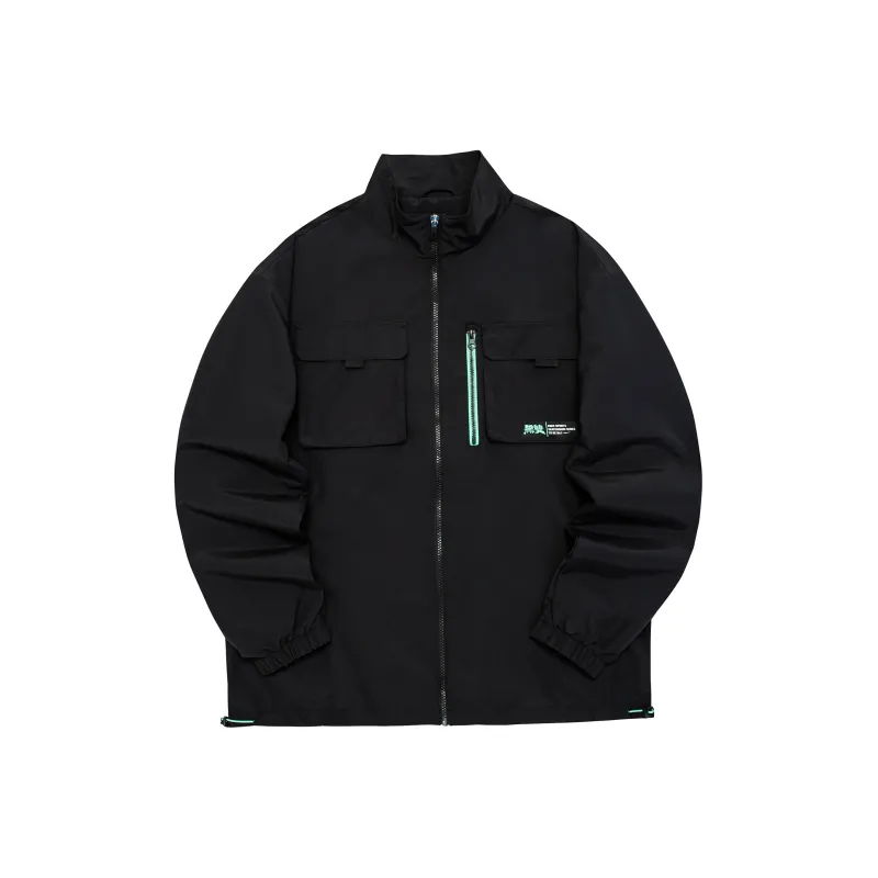Erke Trench Coats Men Jet Black-0