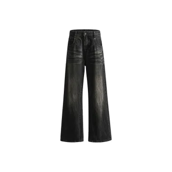 DESSO Jeans Unisex Tie Dye Black