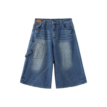 Umamiism Jeans Unisex Washed Blue