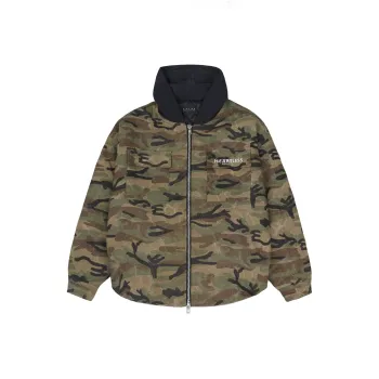 False Perception Jackets Coats Unisex Army Green