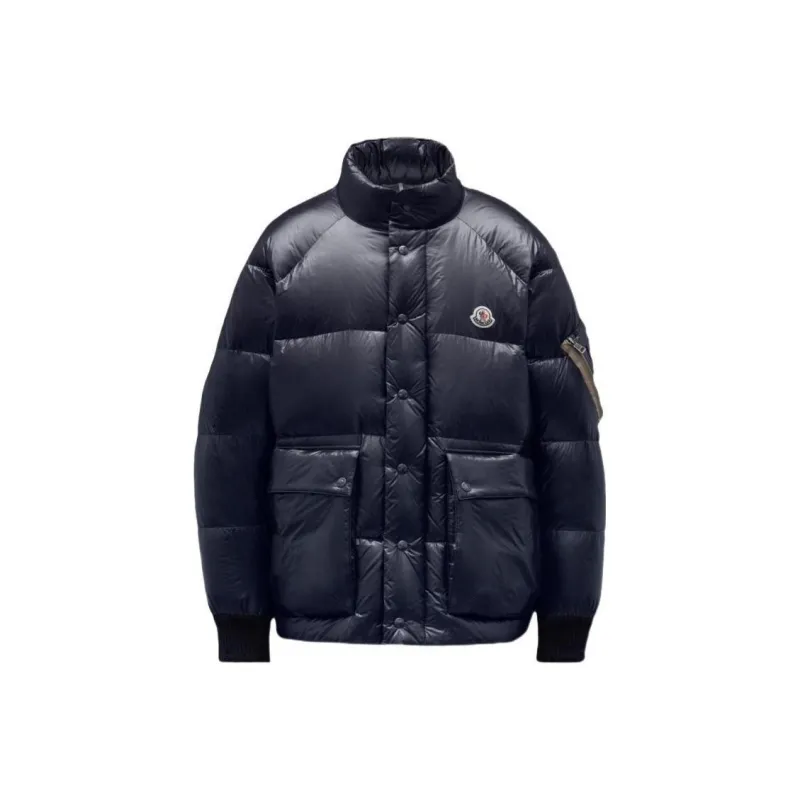 Moncler Down Jacket Men's Marine Blue-0