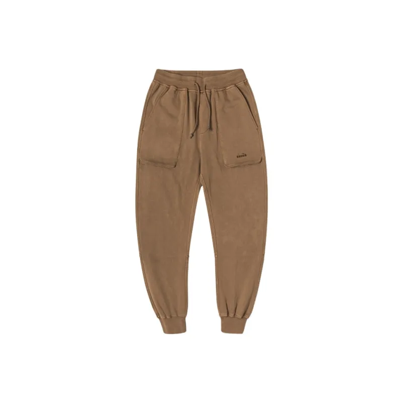 Diadora Jogger Sports Pants Unisex Dark Brown-0