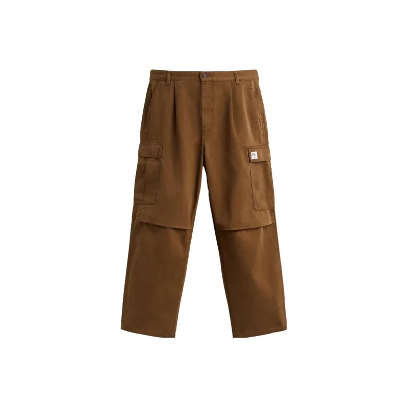 ZARA Cargo Pants Men Light Brown-0