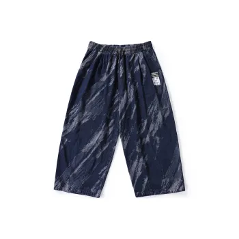 GENANX Straight Jeans Unisex Denim Blue