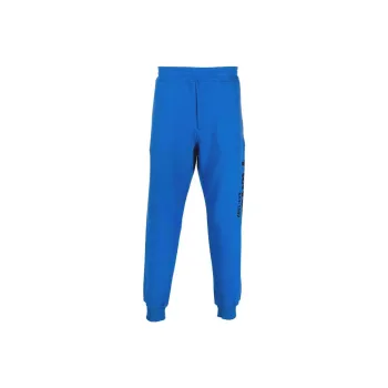 Alexander McQueen FW22 Knitted Sports Pants Men's Royal Blue