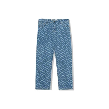DARKCIRCLE Straight Jeans Unisex Blue
