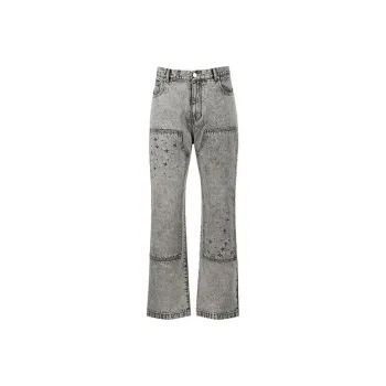 YLDP Jeans Unisex Gray