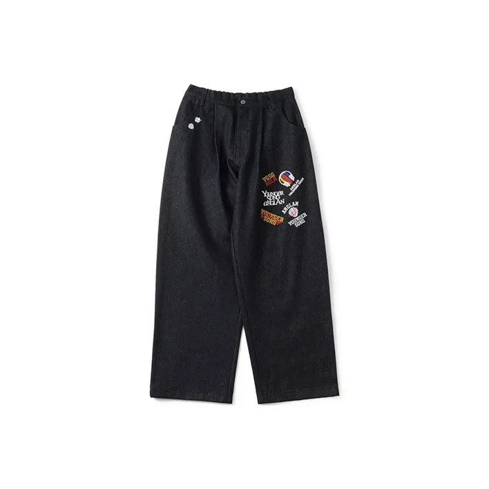 Younger Song Jeans Men Black-0