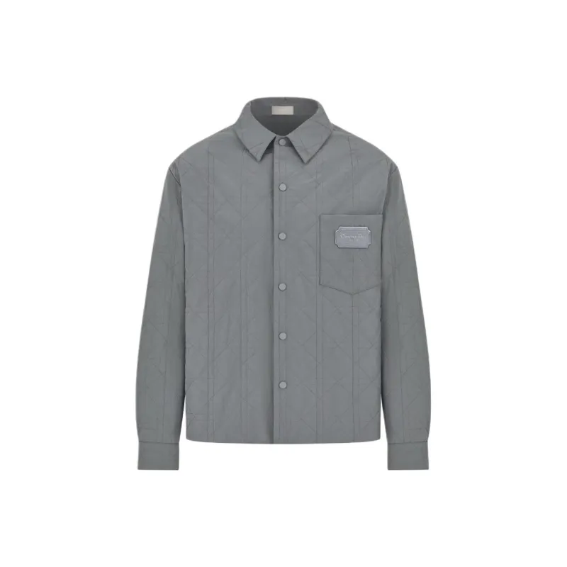 DIOR SS24 Jackets Coats Men's Gray-0