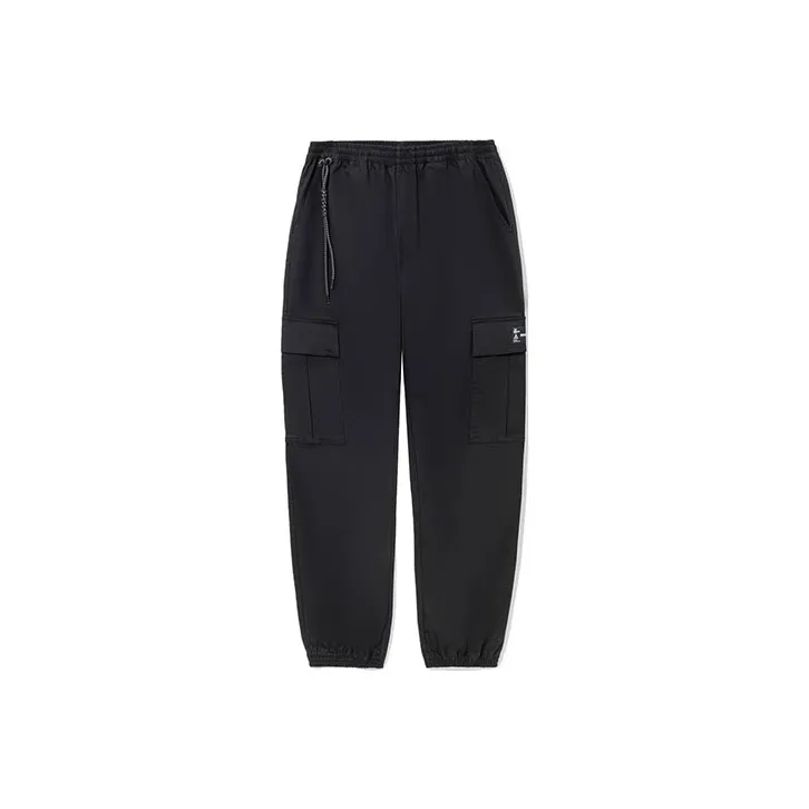 LiNing Knitted Sports Pants Men's Black-0