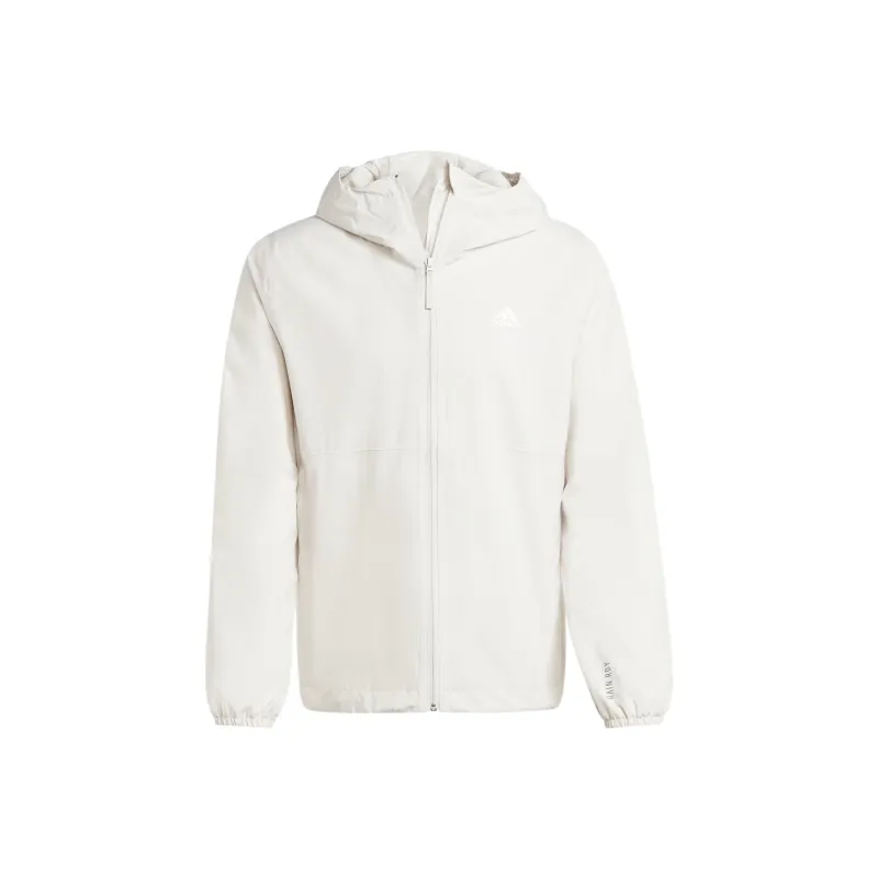 Adidas Essentials Rain.Rdy Jacket Jackets Coats Men's Aluminum Gray-0