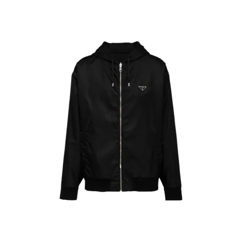 PRADA SS24 Jackets Coats Men's Black