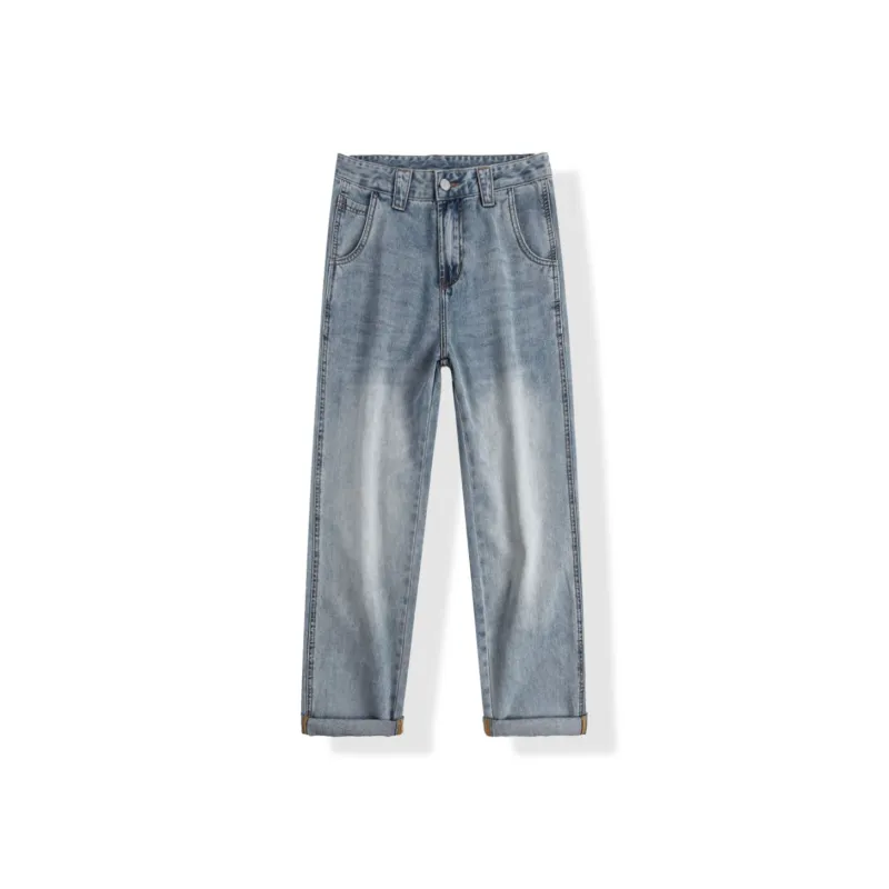 WILD LEADER SS24 Jeans Unisex Light Blue-0