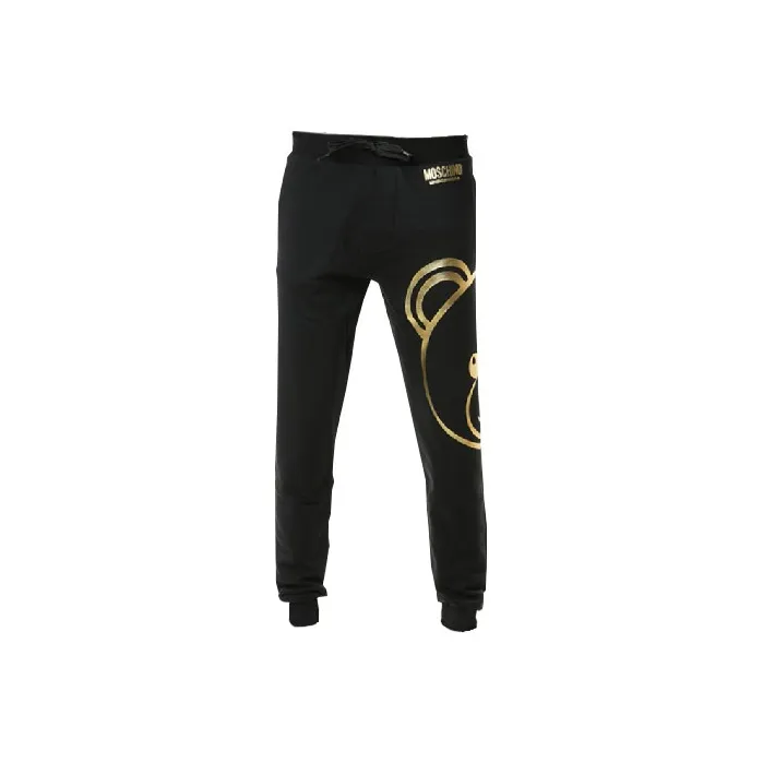 MOSCHINO Knitted Sweatpants Men Black-0