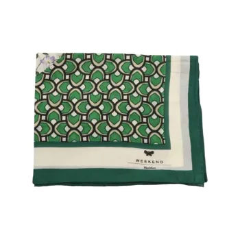 WEEKEND MaxMara Modal, Silk Scarves Women's Green