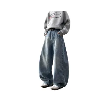 NVRFRGT Jeans Unisex Blue
