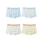 Blue, Aqua Blue, Light Gray, Light Apricot