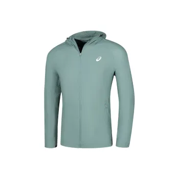 Asics Jackets Coats Men's Gray Green