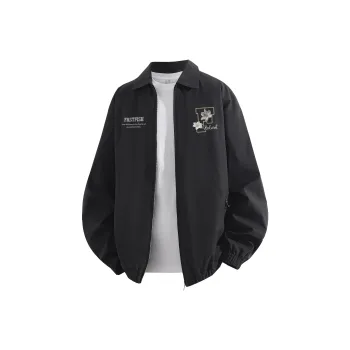 FASTFISH Jackets Coats Unisex Black