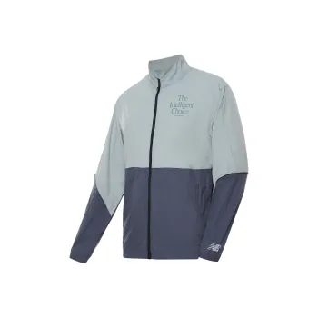 New Balance Graphic Impact Run Packable Jacket Jackets & Coats Men's Blue