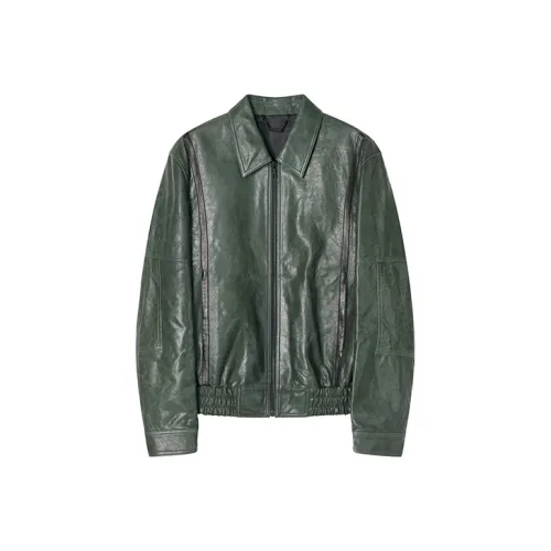 Andrea Bogosian T-shirt a girocollo Neros Men Green