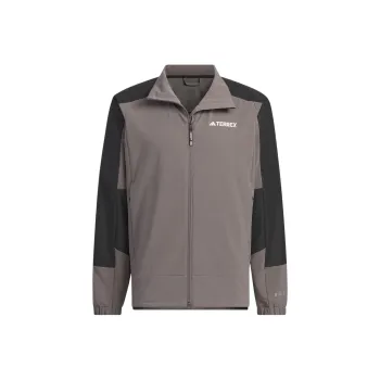 Adidas Wind.Rdy Softshell Non Hooded Retro Jackets Coat Men's Charcoal Gray
