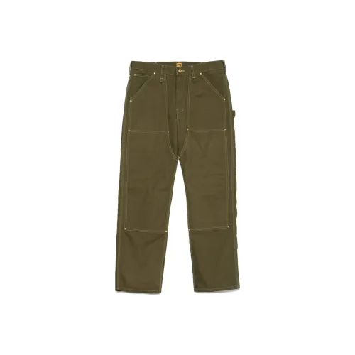 HUMAN MADE Straight leg Gold toned Hardware Trousers