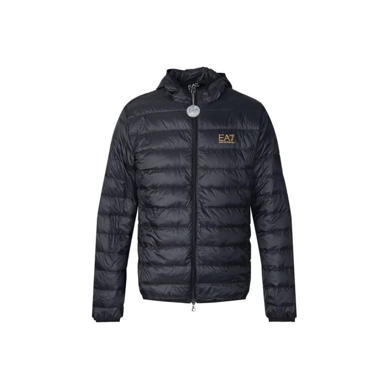 EMPORIO ARMANI Logo print Padded Jacket-0