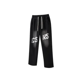 CSKS Jeans Unisex Black Gray Color