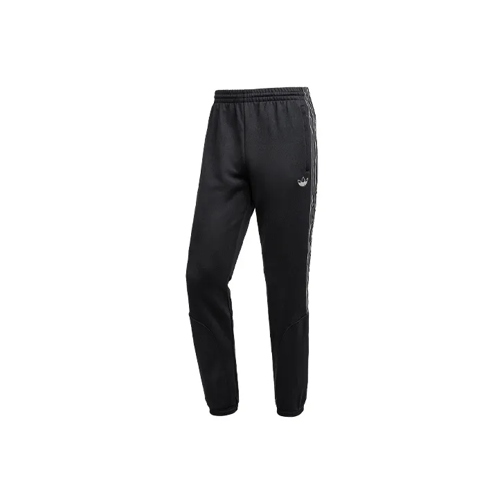 Adidas Originals Knitted Sports Pants Men's Black-0