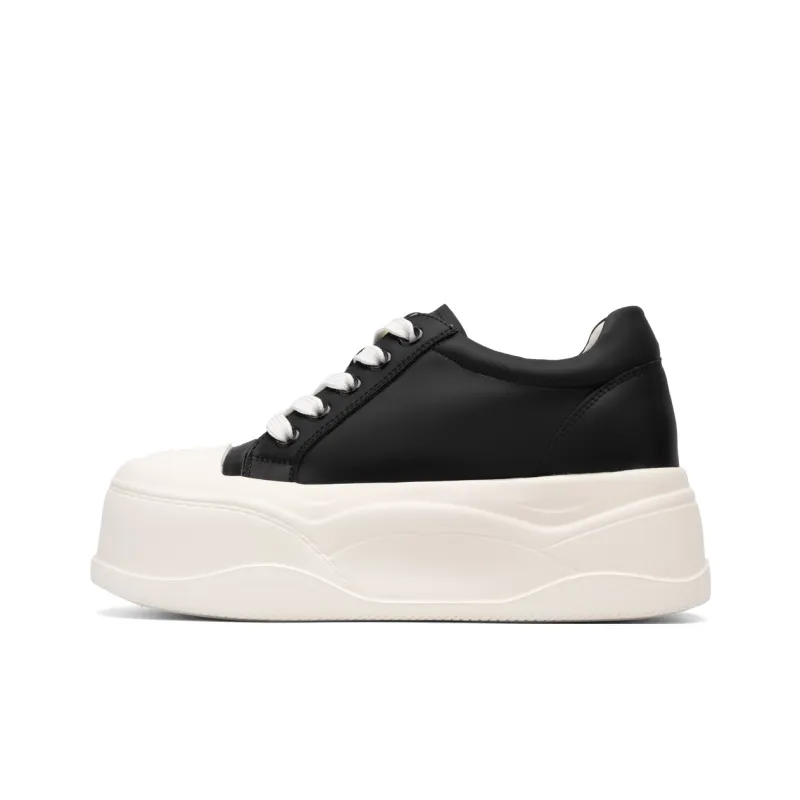 KODI Lightweight Height Increasing Slip Resistant Low Top Skateboard Shoes Women's-5