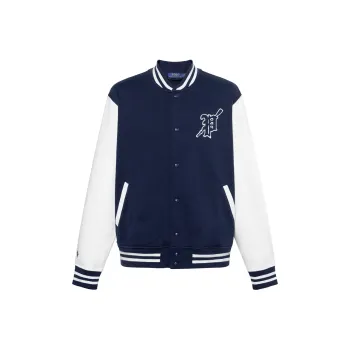 Polo Ralph Lauren Logo patch Jersey Jacket