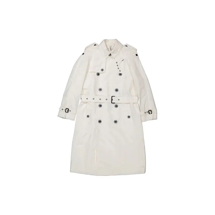 Burberry Trench Coats Men White-0